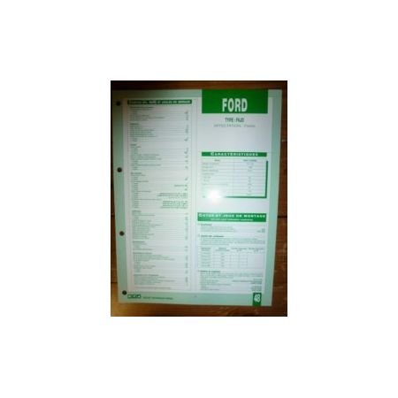 F6JD Fiche Technique Ford