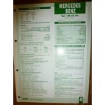OM602-940 Fiche Technique Mercedes