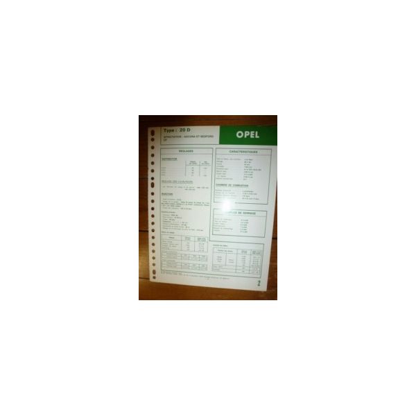 20D Fiche Technique Bedford