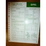 AG 23 D Fiche Technique Opel