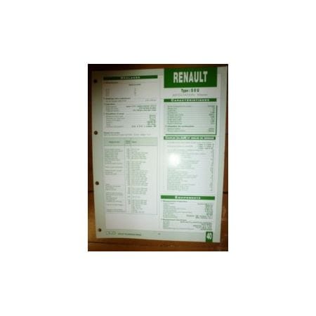 S8U Fiche Technique Rvi