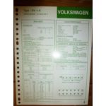 DV1G Fiche Technique Volkswagen