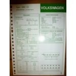 DW1S Fiche Technique Volkswagen