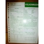 DV Fiche Technique Volkswagen