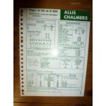 D175-D262  Fiche Technique Allis Chalmers