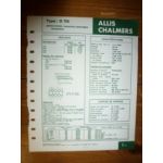 D118  Fiche Technique Allis Chalmers