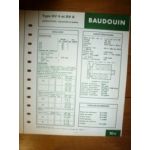 DV4-DV6 Fiche Technique Baudouin