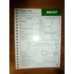 V800 Fiche Technique Berliet