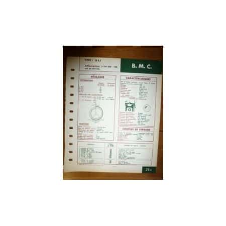 OEJ Fiche Technique Bmc