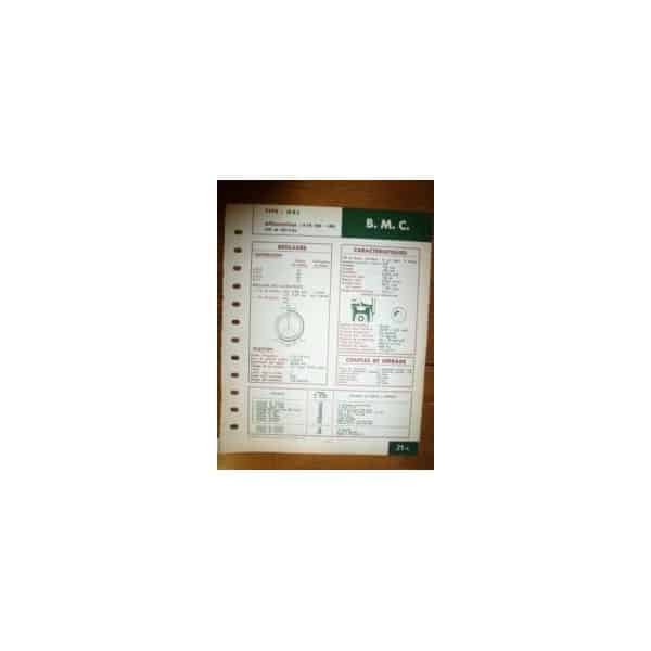 OEJ Fiche Technique Bmc