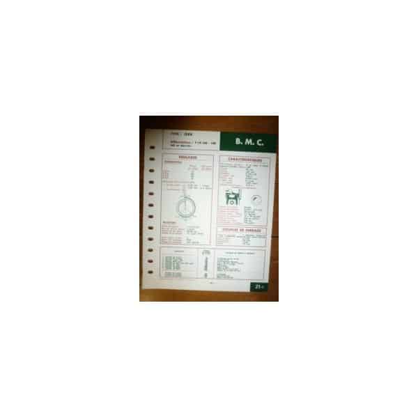 OEK Fiche Technique Bmc