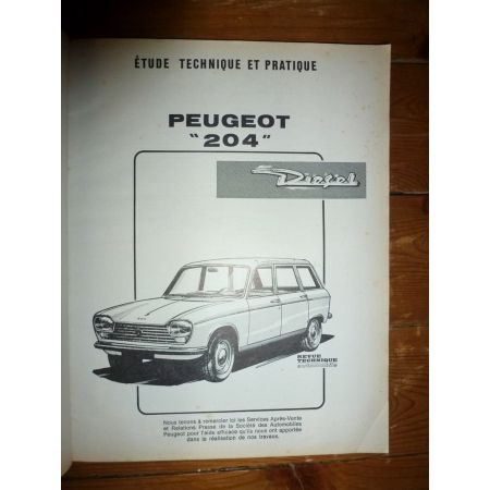204 Die Revue Technique Peugeot