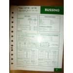 U7D-S7D Fiche Technique Bussing