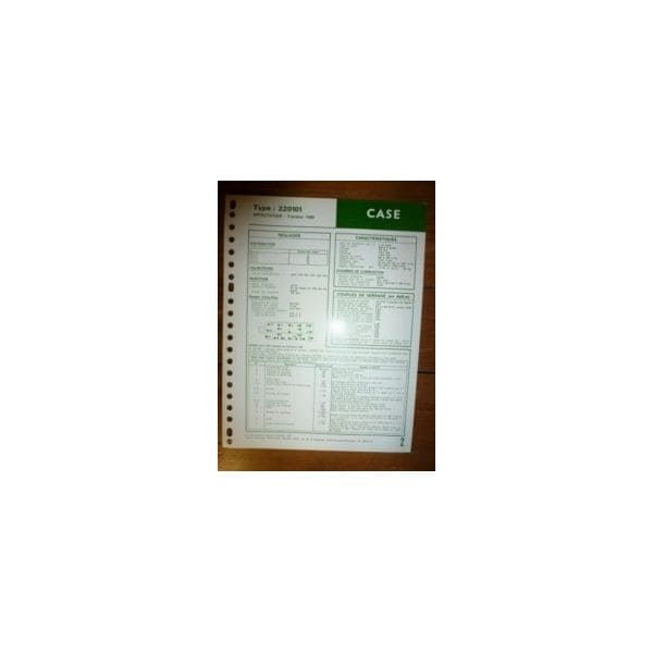 220101 Fiche Technique Case IH
