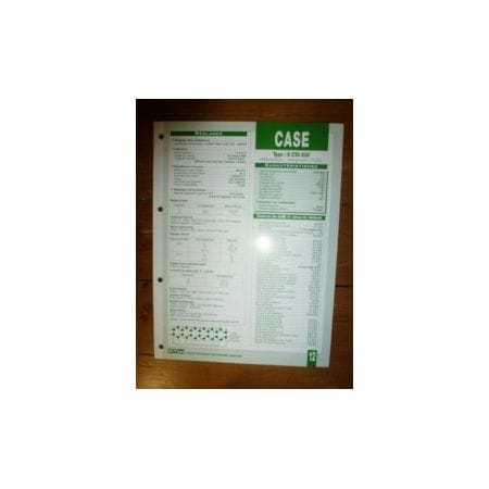 6CTA830 Fiche Technique Case IH