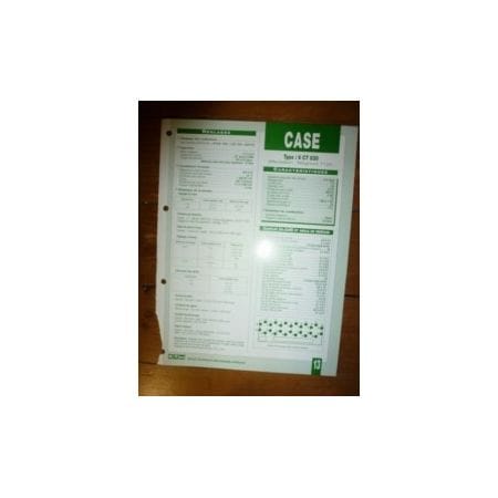 6CT830 Fiche Technique Case IH