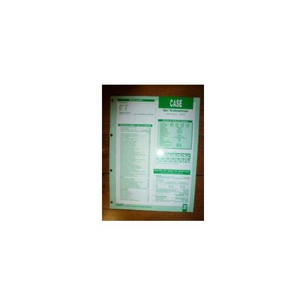 TA Atmo Fiche Technique Case IH