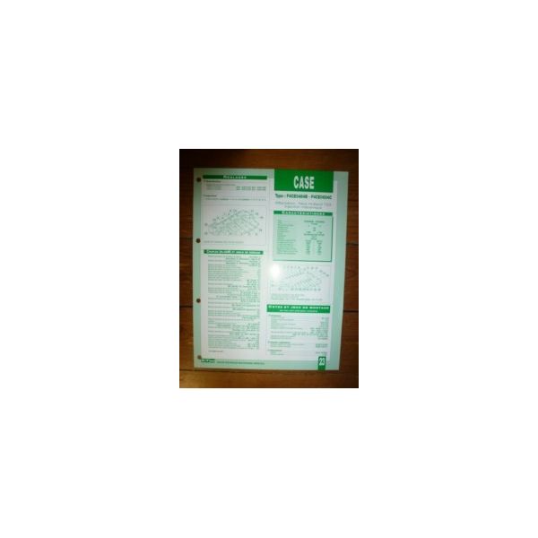 F4CE0484B-0684C Fiche Technique Case IH