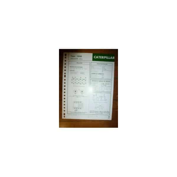 3208 Fiche Technique Caterpillar