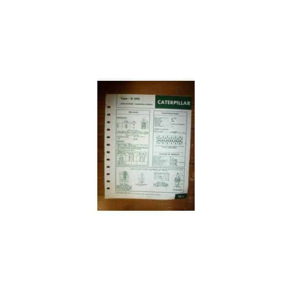 D343 Fiche Technique Caterpillar