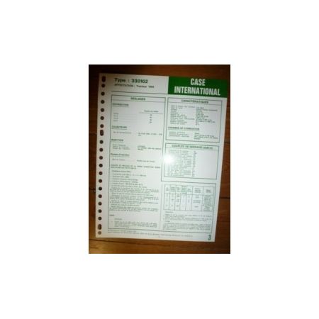 330102 Fiche Technique Case IH