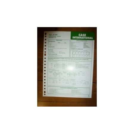 6T830 Fiche Technique Case IH