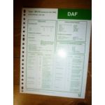 BN52 jusq 05/90 Fiche Technique Daf
