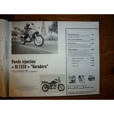GSF650 Bandit XL125 Varadero Revue Technique moto Honda Suzuki