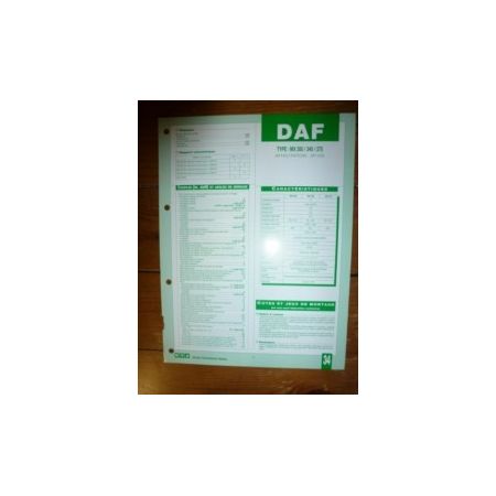 MX 300-340-375 Fiche Technique Daf