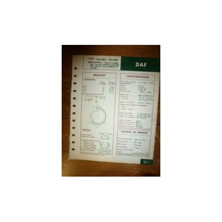 DO-DP 680 Fiche Technique Daf