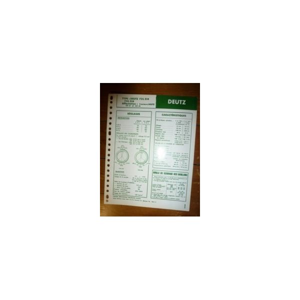 F3L514-F4L514 Fiche Technique Deutz