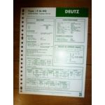 F 4L 912 Fiche Technique Deutz