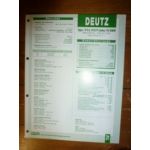 F 6L 912 F - 76GW Fiche Technique Deutz