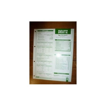 F6L912-74 Fiche Technique Deutz