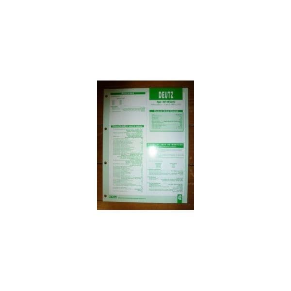 BF4M 2023 Fiche Technique Deutz