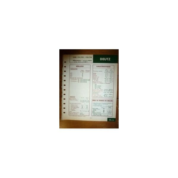 F1L712-F2L712 Fiche Technique Deutz
