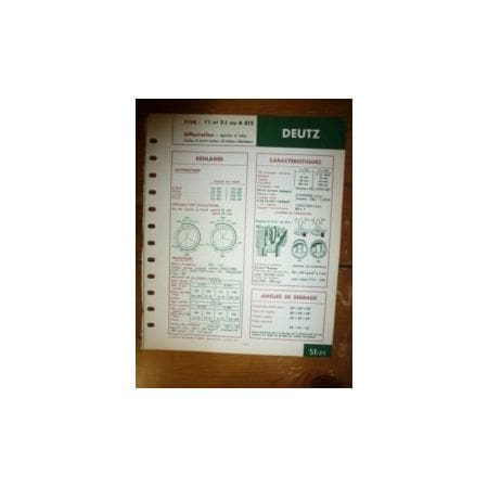 F1-2L-A812 Fiche Technique Deutz