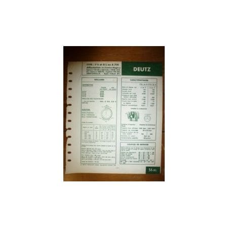 F6-8L-A714 Fiche Technique Deutz