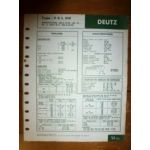 F8L914 Fiche Technique Deutz