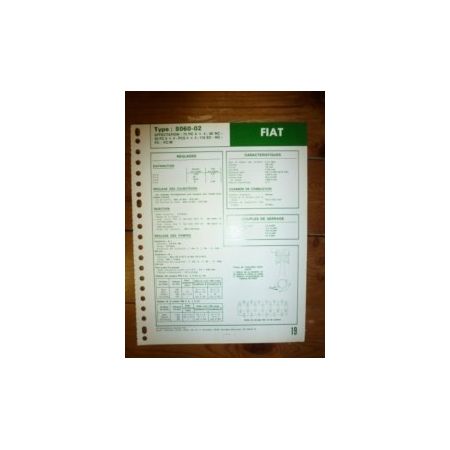 8060-02 Fiche Technique Fiat Someca