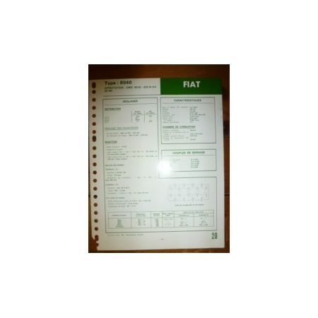 8040 Fiche Technique Fiat Someca