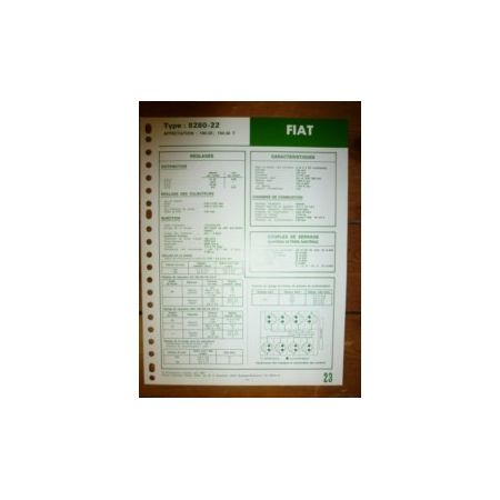 8280-22 Fiche Technique Fiat Someca