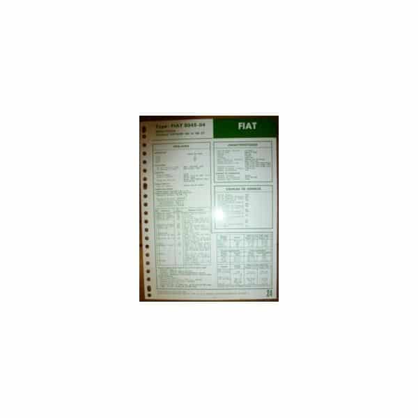 8045-04 Fiche Technique Fiat Someca