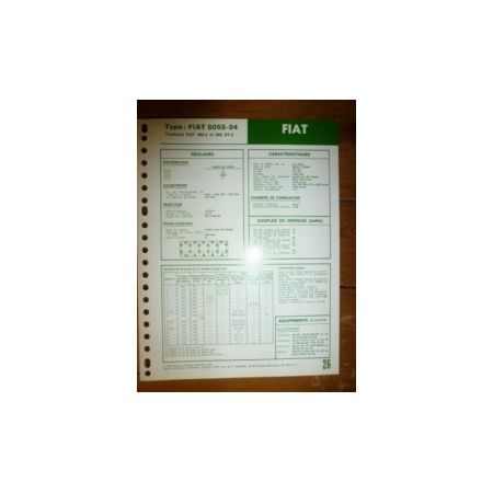 8055-04 Fiche Technique Fiat Someca