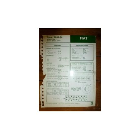 8060-04 Fiche Technique Fiat Someca
