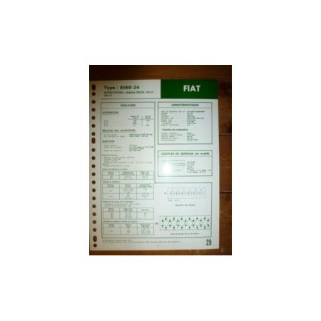 8060-24 Fiche Technique Fiat Someca