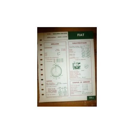 230.000-230.022 Fiche Technique Fiat Someca