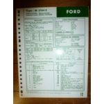 M2704E Fiche Technique Ford