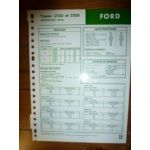 2722-2725 Fiche Technique Ford
