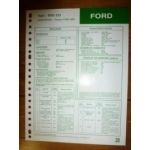 BSD333 Fiche Technique Ford